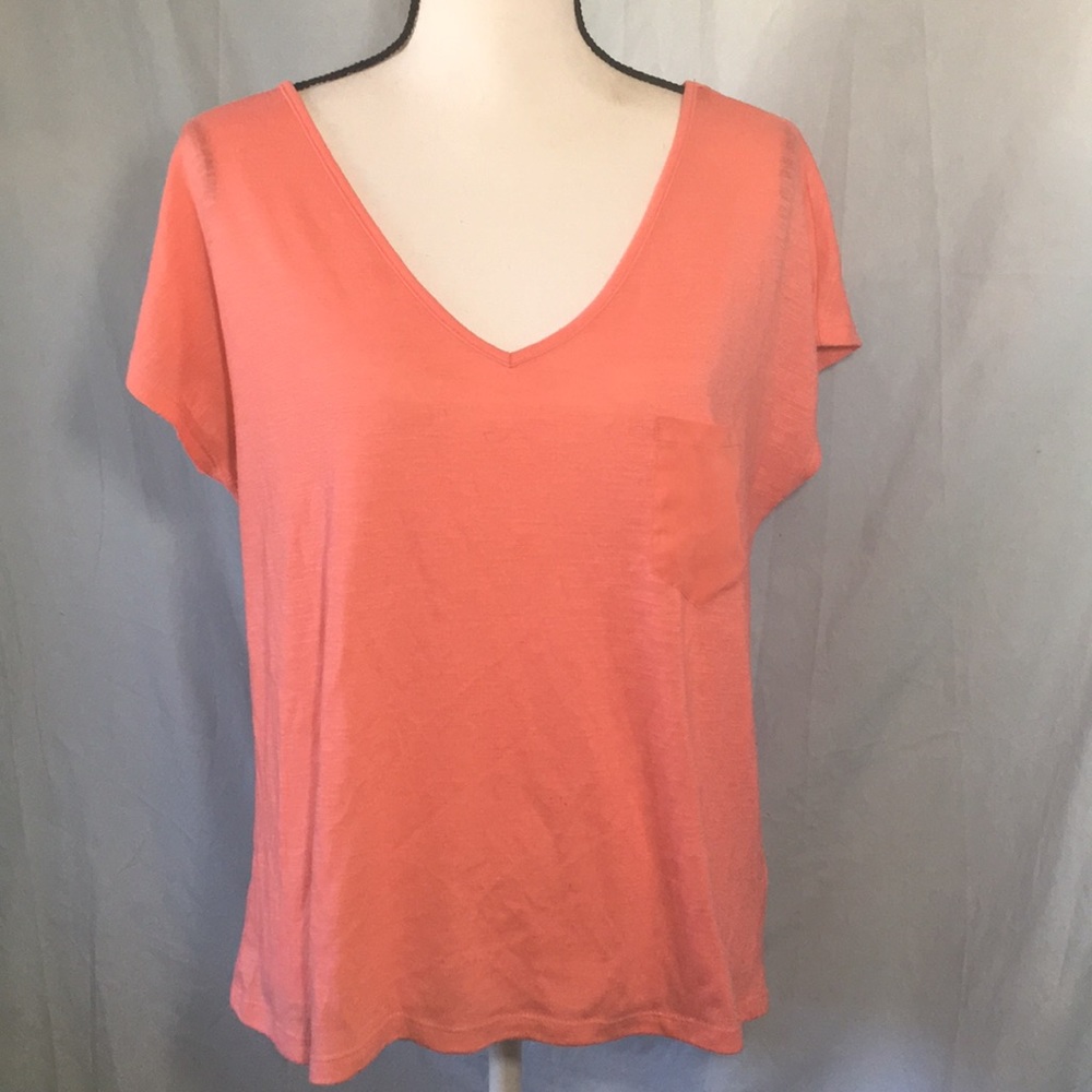 Mudd Hi-Lo Peach Pullover Shirt